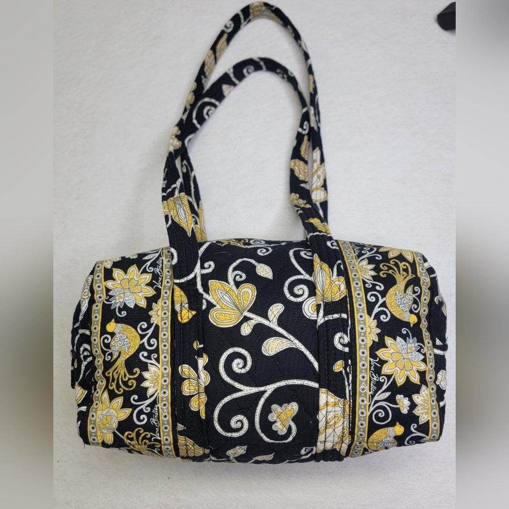 Vera‎ Bradley Yellow Birds Small Duffle Purse